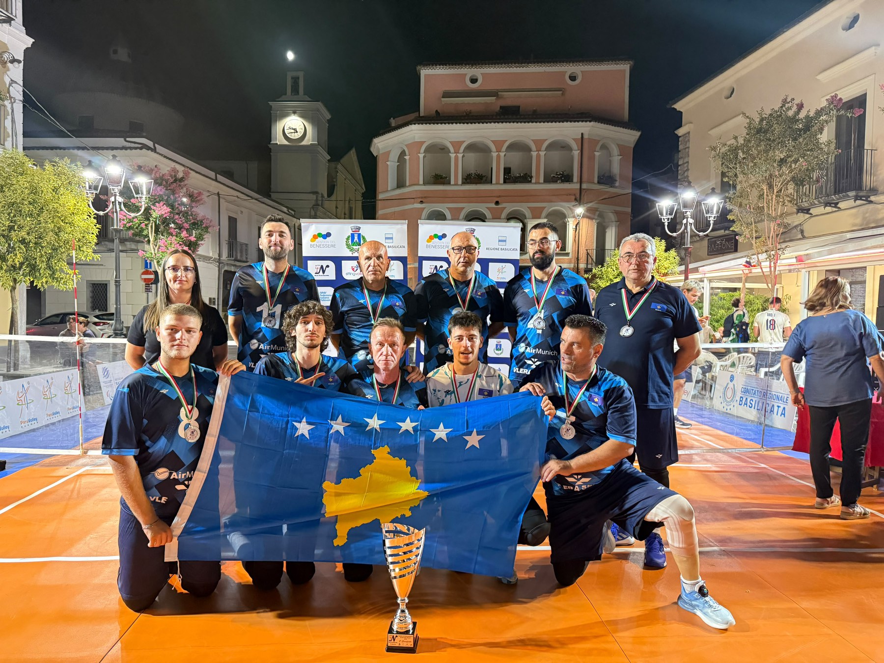 ​Nga suksesi ekipor te vlerësimi individual, Kosova shkruan histori në paravolejboll